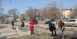 городской субботник Пенсионный фонд РФ;
