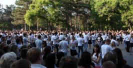 Около 300 пар в течение 10 минут танцевали ча-ча-ча Ксения Фролова