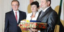 Торжественный прием  Алла Шпарейчук