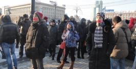 Акция протеста. Алла Шпарейчук.