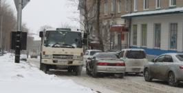 На дорогах - неблагоприятные дорожные условия Михаил Малышев, РИА AmurMedia
