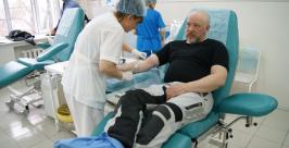 Всероссийская акция &quotАвтоМотоДонор&quot проходит сегодня в краевом центре РИА AmurMedia