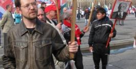 Митингу КПРФ пытались помешать правые силы http://www.kprf27.ru