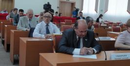 Правительственный час в законодательной думе Хабаровского края Александр Семенов, РИА AmurMedia