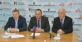 Встреча губернатора с хоккеистами Пресс-служба губернатора и правительства Хабаровского края