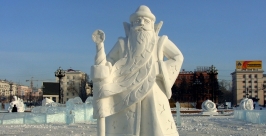 К встрече Нового года главная площадь Хабаровска готова Анна Незнанова