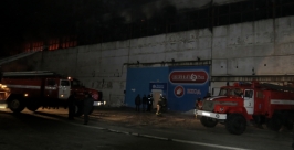 Пожар в  магазине &quotИмперия мебели&quot пресс-служба ГУ МЧС России по Хабаровскому краю