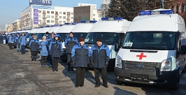 Машины &quotСкорой помощи&quot Пресс-служба губернатора и правительства Хабаровского края