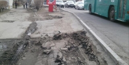 Пешеходный переход в районе площади Серышева Наркорр.