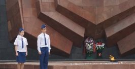 Почетная вахта Анастасия Афанасенко