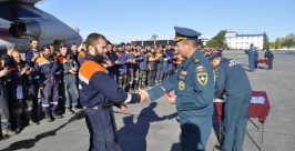 Отряды МЧС покидает паводковые регионы Пресс-служба ГУ МЧС РФ по Хабаровскому краю