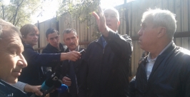 Мэр города недоволен работой подрядчиков Евгений Попов