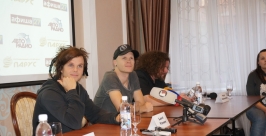The Rasmus на пресс-конференции в Хабаровске корр. ИА AmurMedia