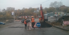 Дорожные работы Евгений Попов
