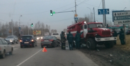 ДТП с участием пожарного автомобиля произошло на улице П.Л. Морозова в Хабаровске Евгений Попов