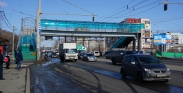 Строительство виадука на остановке &quotЮбилейная&quot в Хабаровске подходит к концу Евгений Попов
