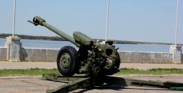 Военной техникой заставили центральную набережную Хабаровска Роман Федоров