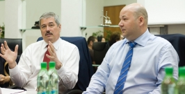 встреча фото представлено PR-службой банка &quotНОМОС&quot