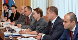 Губернатор Хабаровского края встретился с руководителем Росимущества Ольгой Дергуновой пресс-служба правительства Хабаровского края