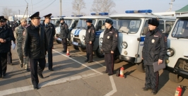 Смотр служебных автомобилей полиции прошел в Хабаровске Пресс-служба УМВД России по Хабаровскому краю