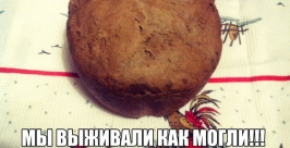 Снежная блокада заставила хабаровчан забыть о киосках и вспомнить о домашнем хлебе Скриншот с социальных сетей