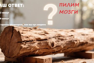 Тест на смекалку: сможете избежать ошибки лесоруба?