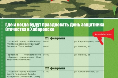 23 февраля Федосеева Лилия, AmurMedia