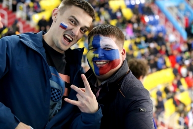 Россияне сотворили чудо в финале Чемпионата мира по хоккею с мячом в Хабаровске Роман Федоров, корр. ИА AmurMedia