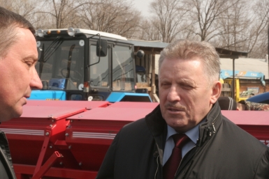 Визит губернатора Александра Мельник