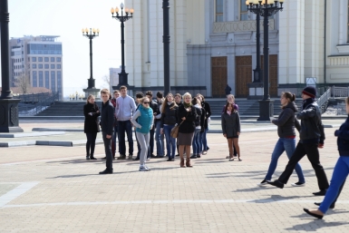 Предупреждение об опасности услышали далеко не все хабаровчане Роман Федоров, корр. ИА AmurMedia