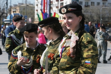ФЛЕШМОБ на пл.Ленина Александра Мельник