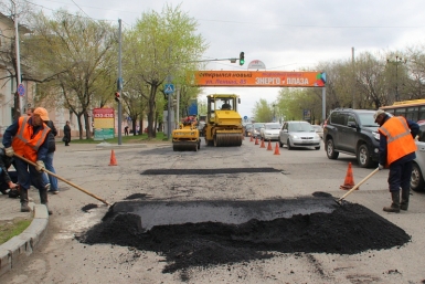 Ямочный ремонт в Хабаровске планируют закончить до июля Пресс-служба администрации города Хабаровск