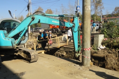 Демонтаж подземного перехода в районе остановки &quotСудоверфь&quot очень обрадовал хабаровчан Страхова Руслана
