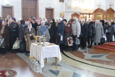 Митрополит Игнатий совершил сегодня чин великого освещения воды в Хабаровске Корр. ИА AmurMedia