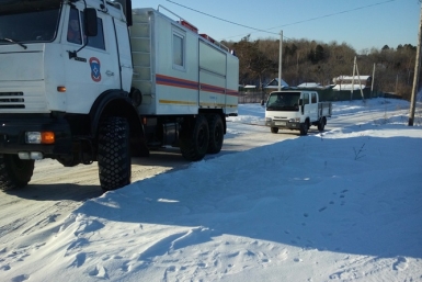Замерзающего водителя спасли у с. Анастасьевка в Хабаровском крае Пресс-служба ГУ МЧС России по Хабаровскому краю