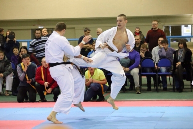 Спортсмены Хабаровского края стали победителями чемпионата ДФО по киокусинкай Пресс-служба министерства спорта и молодежной политики