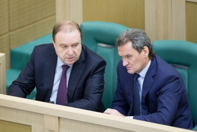 Александр Шишкин (справа) Пресс-служба Совета Федерации