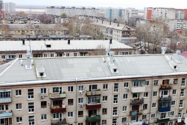 История одного хабаровского дома, часть 3: окончание работ - испытание дождем Евгений Никитенко, корр. ИА AmurMediа