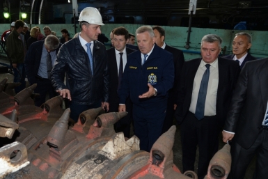 Вячеслав Шпорт в рамках рабочей поездки оценил возможности Ванинского муниципального района Пресс-служба губернатора и Правительства Хабаровского края