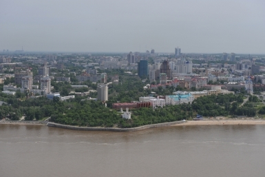 Уровень воды в Амуре у Хабаровска вновь начал подниматься Вячеслав Реутов, пресс-служба губернатора и Правительства Хабаровского края
