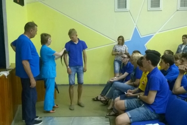 Вожатые научились оказывать первую помощь в Хабаровском Центре медицины катастроф Пресс-служба Хабаровского центра медицины катастроф.