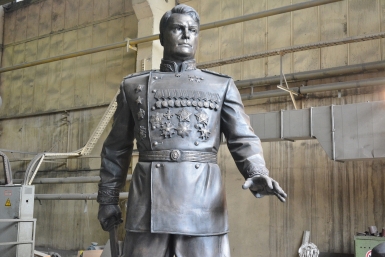 Памятник маршалу Василевскому Сергей Акулич
